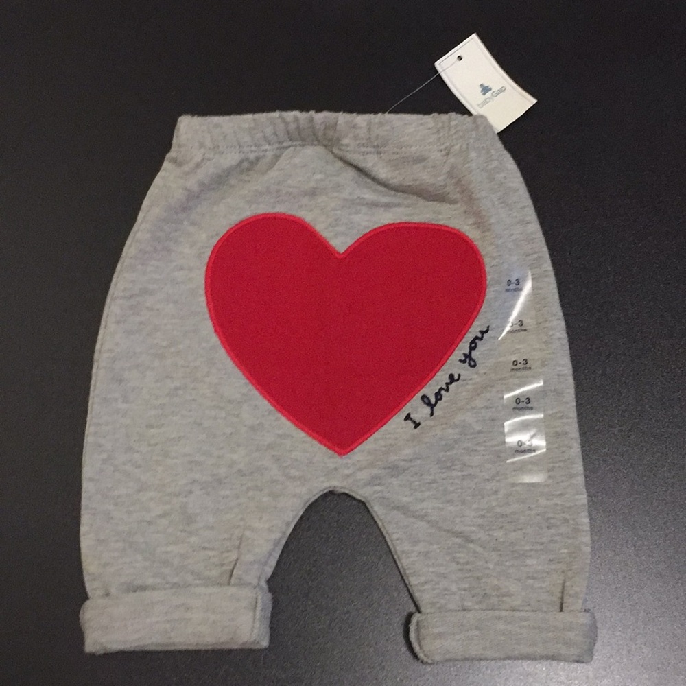 GAP Heart Pants NWT